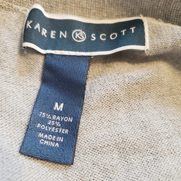 SOFT NEUTRAL LONG OPEN FRONT FINE KNIT SWEATER - Picture 10 of 11